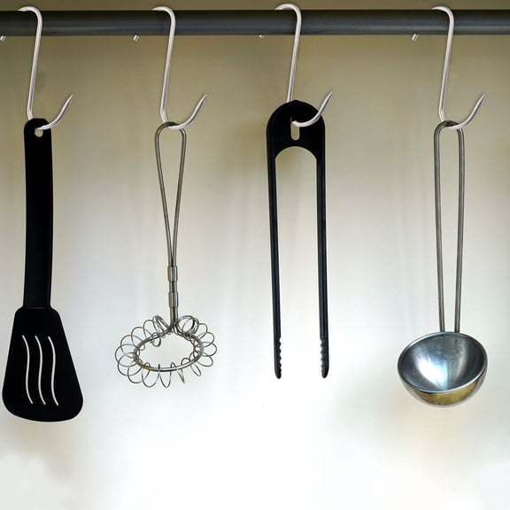 DINHEAROM Hanging Meat Hooks for Home Users 20Pcs 4.32x4.13x0.08in