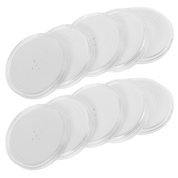 MLINS 20 Pcs Round Car Bracket Commemorative Coin Collection Box