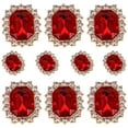 thumbnail image 1 of MLINS 20 Pcs Sew Rhinestones Rhinestone Decoration Bride 2.20X1.70X0.20CM, 1 of 8