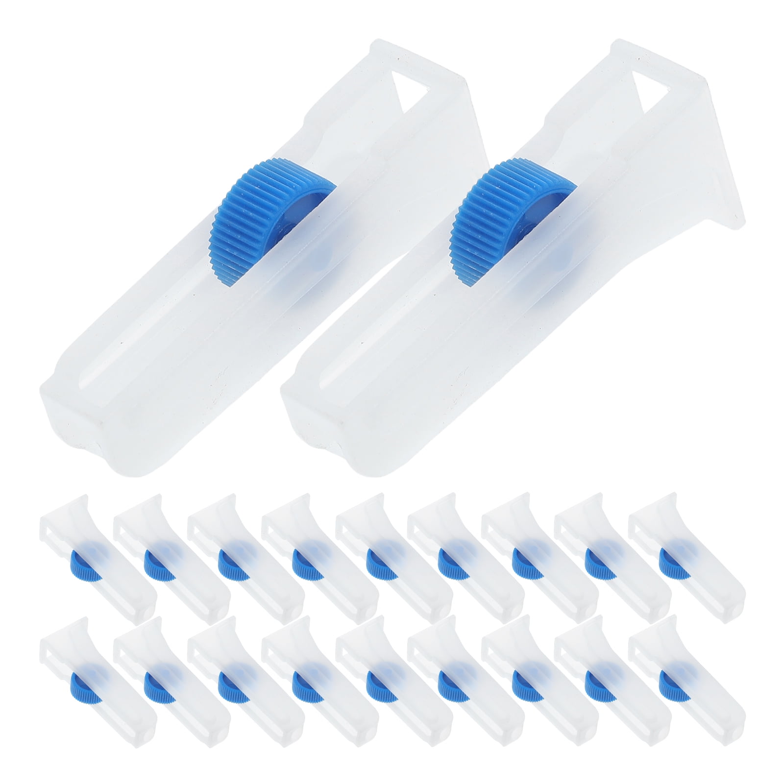 MLINS 20 Pcs Stopper Infusion Anti-slip Shoe Protector Side Hanger White