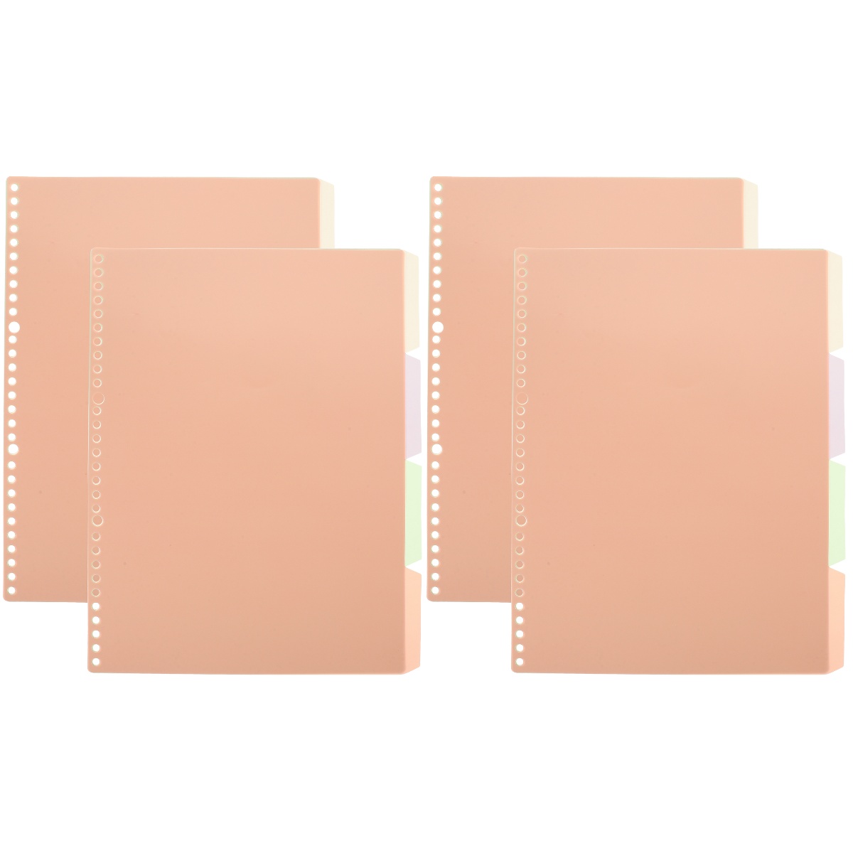 MLINS 20 pcs Book Binder Dividers Notepad Dividers Detachable Notebook ...