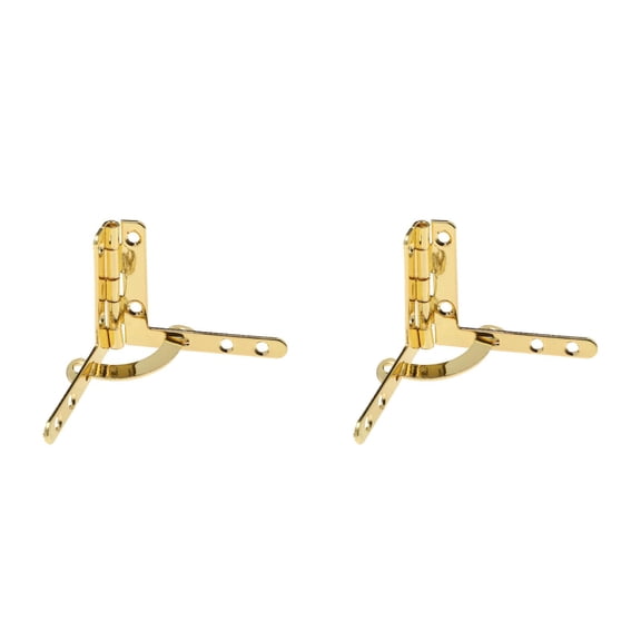 MLINS 20 pcs  Creative Angle Box Hinge Mortise Spring Hinge Folding Lid Support Hinge