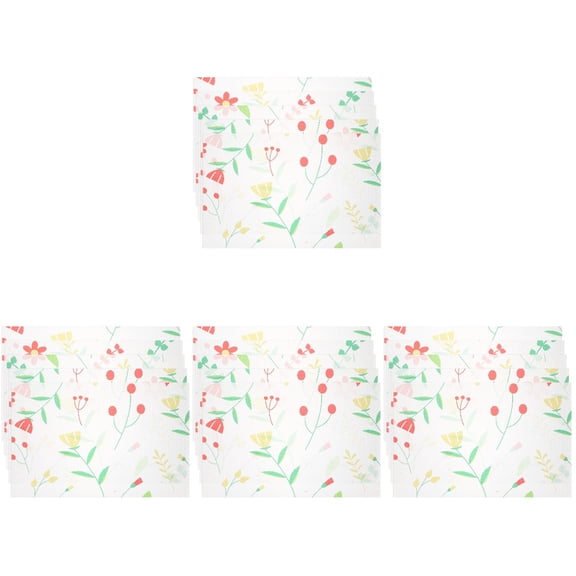 MLINS 20 pcs Oil Proof Refrigerator Liner Anti-skid Freezer Lining Mat Countertop Cuttable Pad