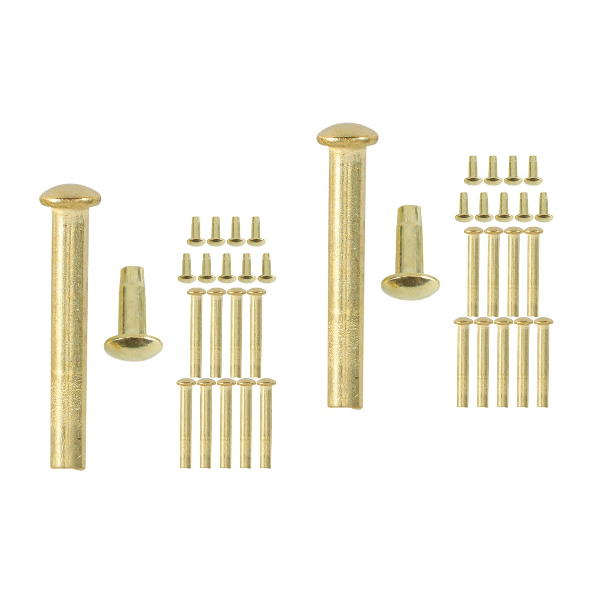 MLINS 20 sets of Folding Hand Fan Shaft Rivets And Nuts Repair Kit ...