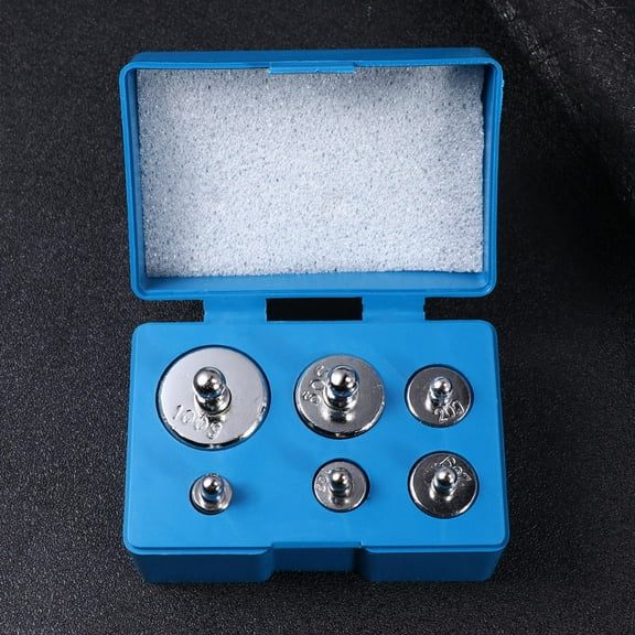 MLINS 200 Grams Chrome Plated Weight Set Digital Scale Calibration