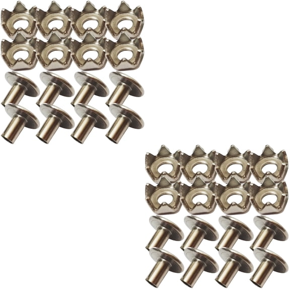 MLINS 200 Pcs  Non-skid Ice Cleats Crampon Portable Shoes Grips Crampon Shoes Climbing Crampon Supplies