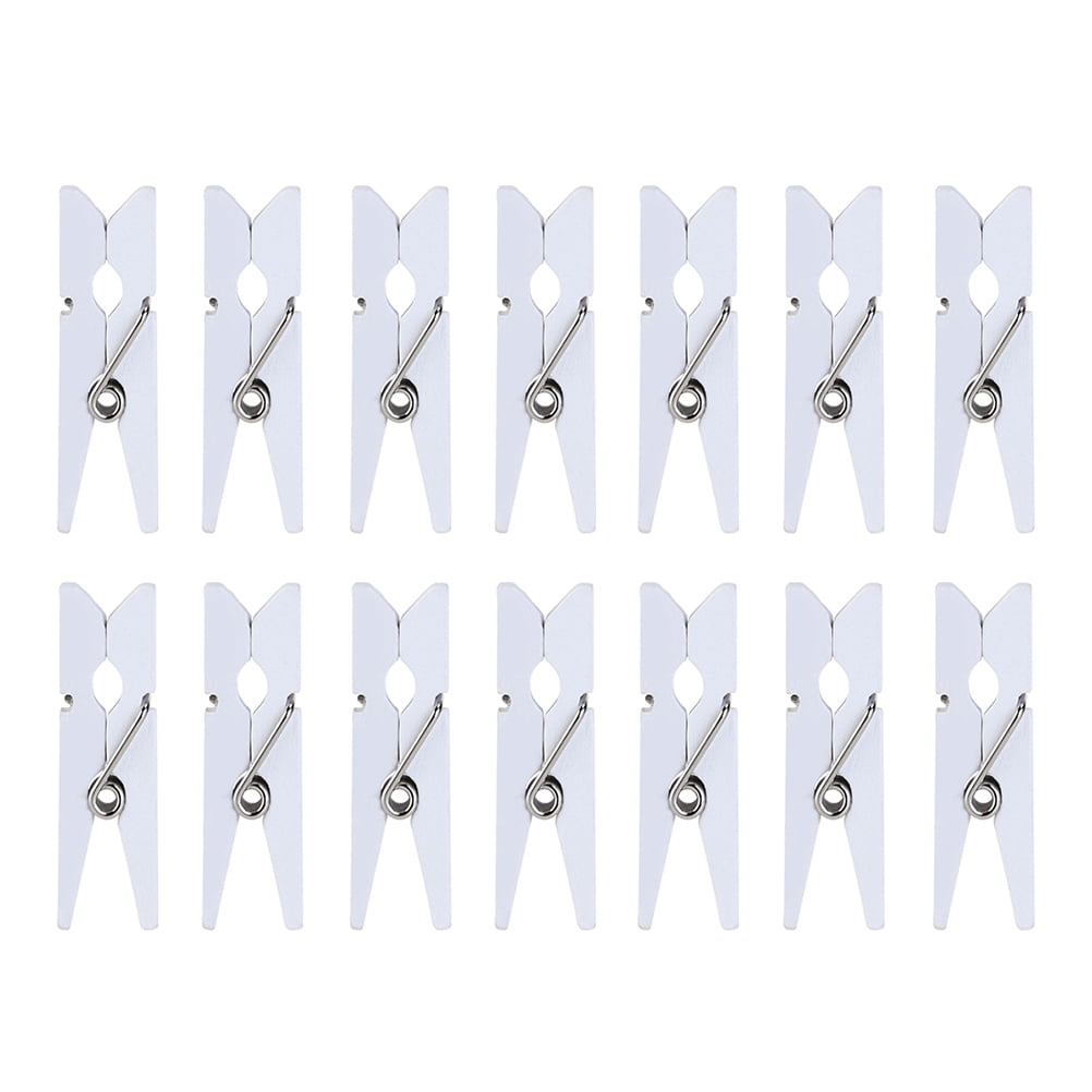 MLINS 200 Pcs Paper Hanging Photo Collage Message Clips - Walmart.com