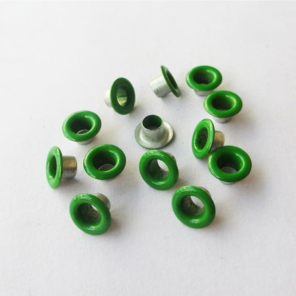 MLINS  200 Pcs Sewing Eyelets Window Curtain Ring Angry Clam Grommet