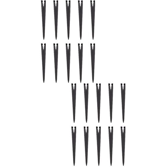 YUYUETIME Garden Ground Stakes Strong and Practical for Hose and Drippers 200Pcs