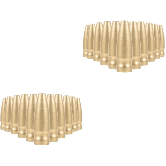 MLINS 200 pcs Outdoor Flagpole Toppers Accessories, Weather Resistant Decorative Caps for Flag Poles, and Easy to Install
