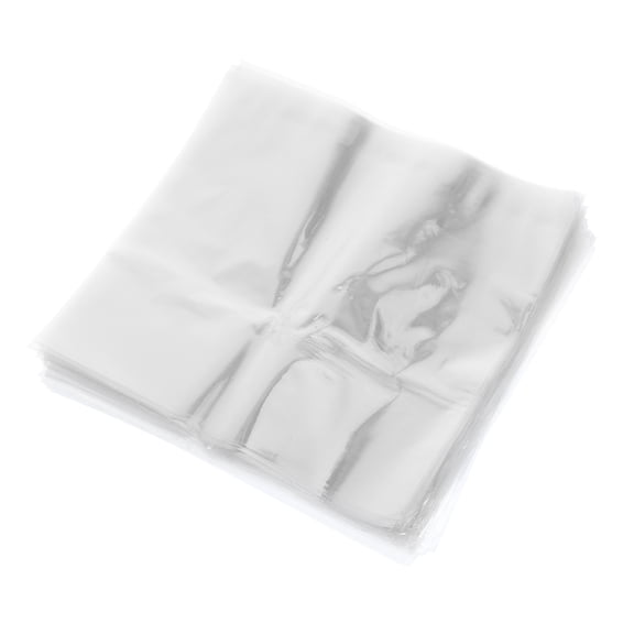 MLINS 200pcs Clear Shrink Wraps Bags Heat Shrinkable Film Heat Shrink Wraps Packaging Bags for Soap Homemade DIY Craft Projects