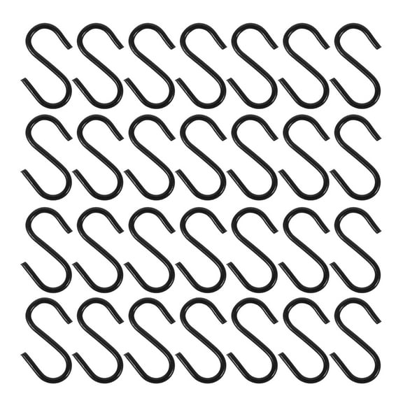 MLINS 200pcs Mini S Hooks For Jewelry Hanging S-Shaped Metal Hooks For Diy Crafts Tags Earrings Pendants Ideal For Kitchen Bedroom
