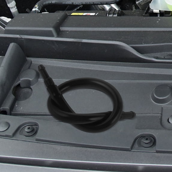 MLINS 20cm Windshield Washer Hose Kit with Connectors, Universal Car Window Cleaning Tool for Efficient Windshield Maintenance, Black
