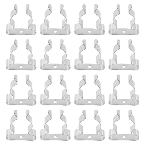 MLINS 20pcs Bulb Lamp Clamps U-shape Light Clip Light Clamp Led Light Tube Clamps