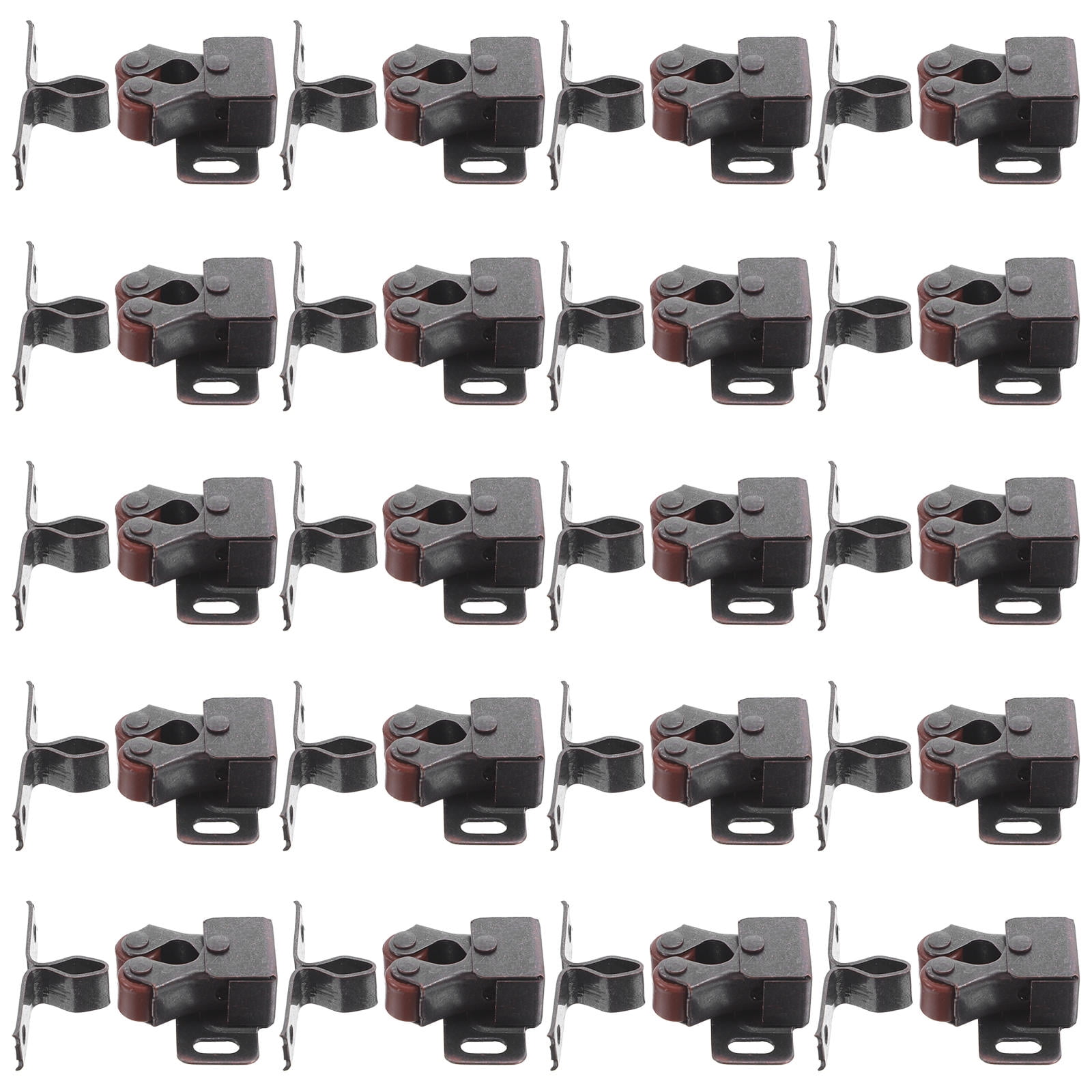 MLINS 20pcs Easy to Install Cabinet Door Spring Latch with Double ...