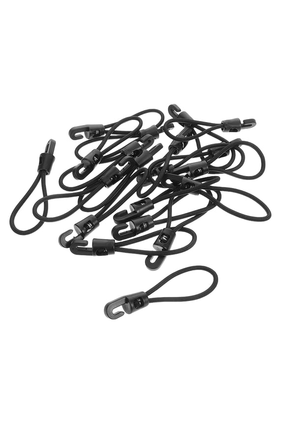 20pcs Heavy Duty Elastic Bungee Cord With Hooks Car Trunk Backpack Strap For Luggage Camping