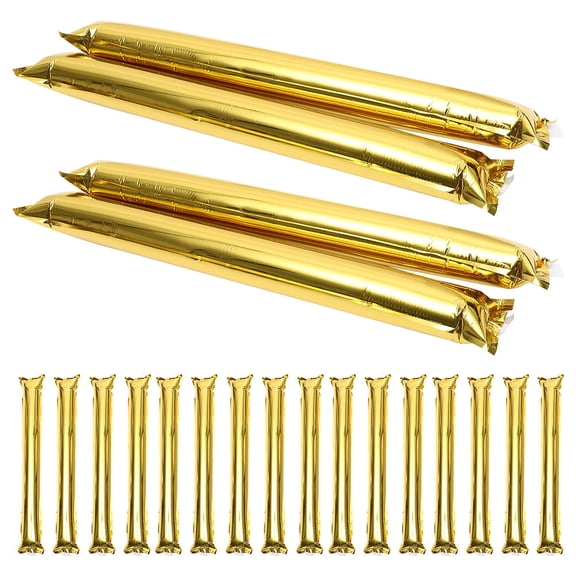 MLINS 20pcs Inflatable Cheering Sticks Concert Clapper Sticks Game Party Noise Sticks