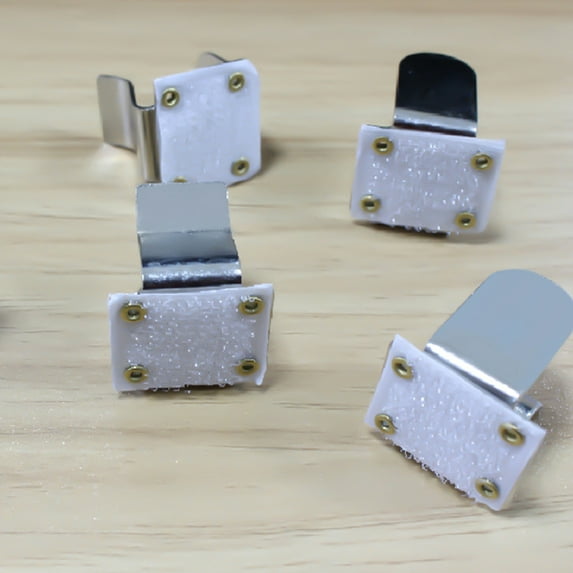 MLINS 20pcs Tablecloth Clips Tablecloth Cover Clamps Nonslip Metal Clips Table Cover Clips