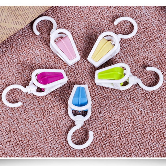 FONWILYO Plastic Clothing Clips For Laundry And Party Decorations 20Pcs