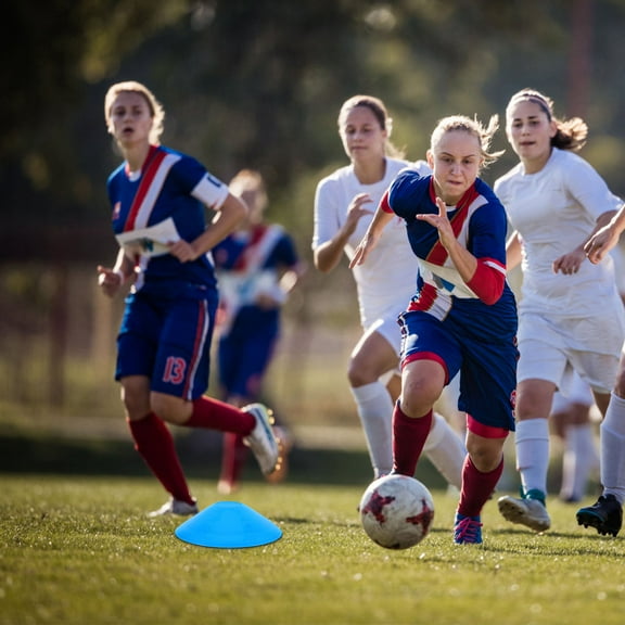 MLINS 20pcs Soccer Training Cones Agility Markers With Mesh Bag For Football Basketball And Agility Drills Sports Festive Events