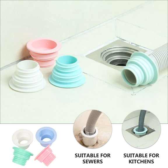 YUYUETIME 20Pcs Core Plug for Home Sewer Supplies Silicone Sealing Ring Set