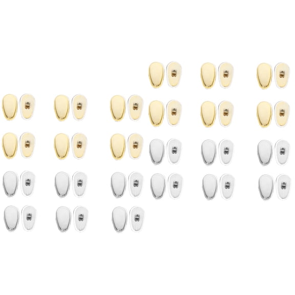 MLINS Pairs Eyeglasses Nose Pads Eye Glasses Slide in Nose Pads Glasses Accessories