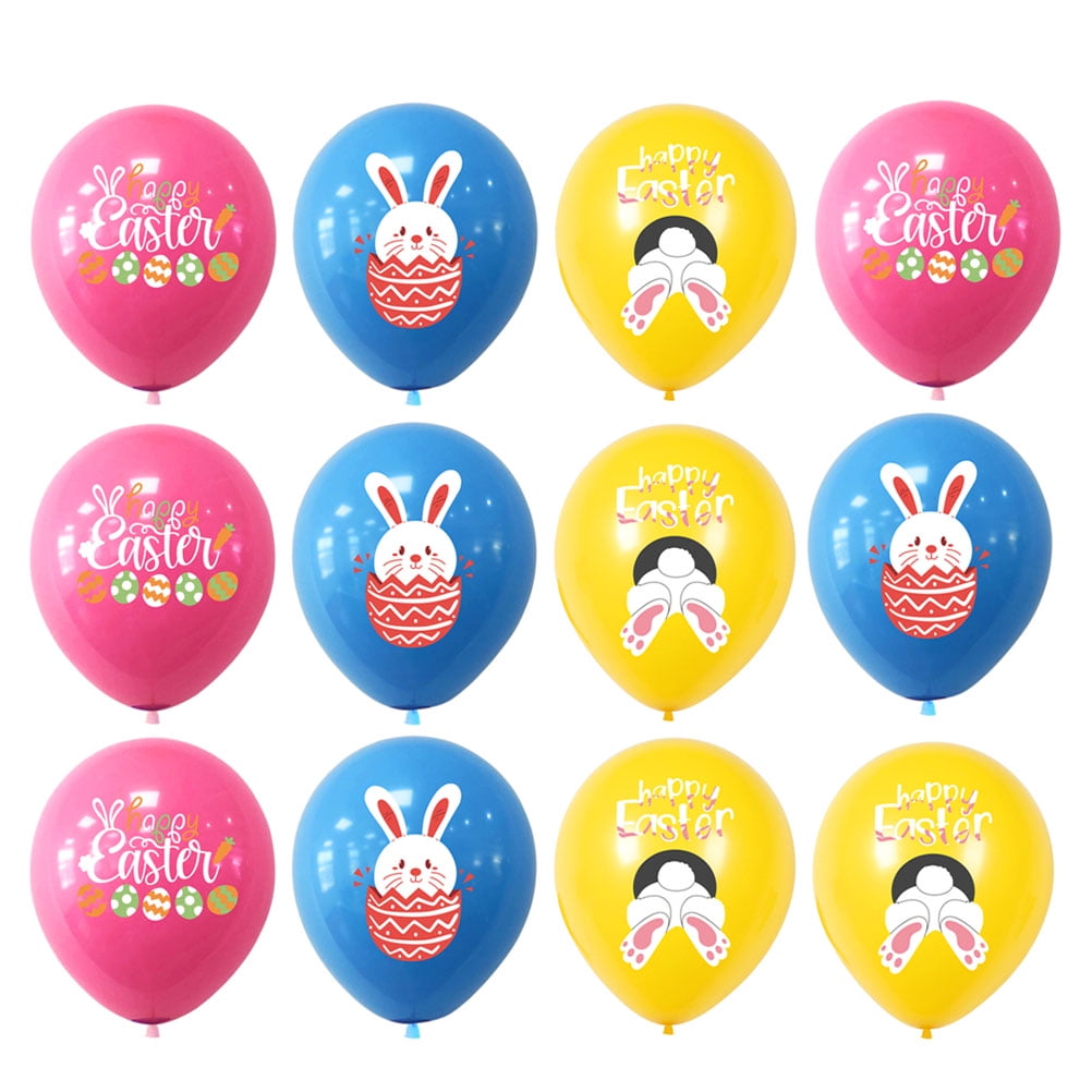 MLINS 24 Pcs Blue and Gold Balloon Arch Kit Decorations Easter Balloons Baby Boy
