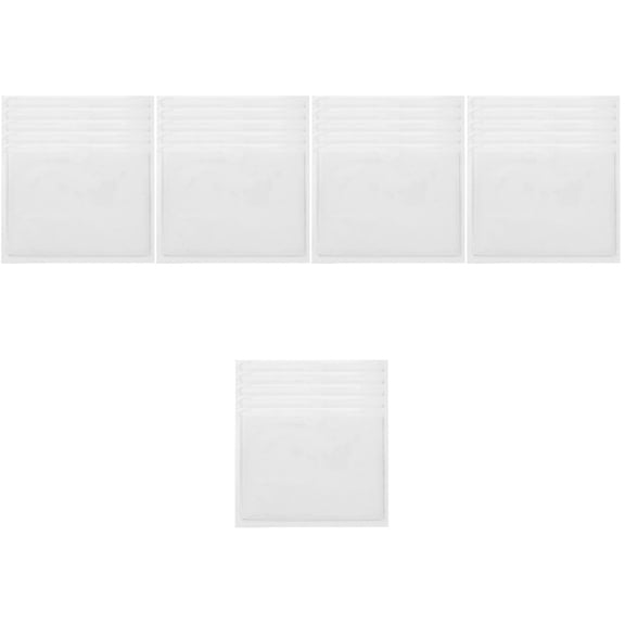 MLINS 25 Pcs Adhesive Card Pockets Cards Holders Warehouse Label Covers Label Holders Pockets Sleeves
