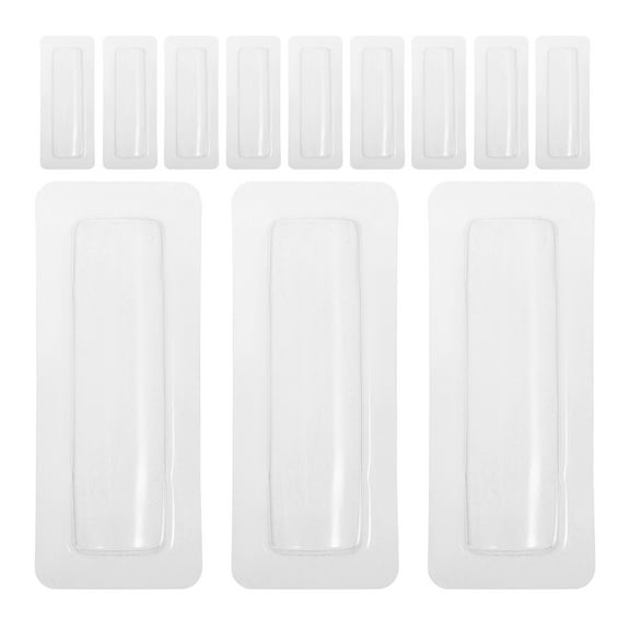 MLINS 25 Pcs Tightening Fasteners Lipstick Blister Box 9.50X4.00X2.50CM Transparent