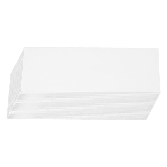 MLINS 25pcs Acrylic Place Cards Blank Seating Card Name Plate For Wedding Table Setting