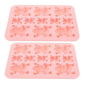 2Pcs Frog Shaped Fondant Mold for Chocolate Cake Dessert DIY Baking Restaurant Use
