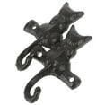 thumbnail image 1 of PTOOTP 2-Pack Retro Cat Wall Coat Hooks, Iron Hooks for Home, Bathroom, Kitchen Storage and Organization, 1 of 8
