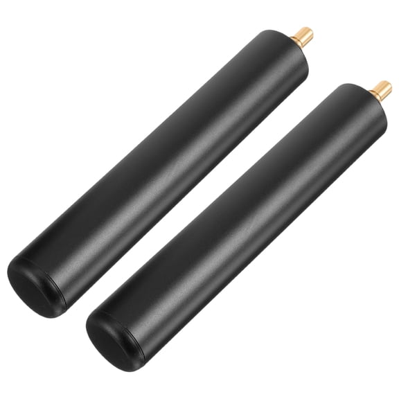 MLINS 2Pcs Portable Pool Cue Stick Extender for Billiard Cue Extending Stick