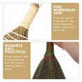thumbnail image 1 of PTOOTP Mlins 2-Pack Dust Brush Set with Wooden Handle, Multi-Purpose Household Straw Brooms for Easy Cleaning, 1 of 8