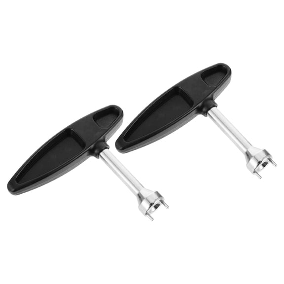 MLINS 2Pcs Spike Wrench Golfs Shoes Spike Remover Spike Removing Tool T Shaped Wrench Accessories