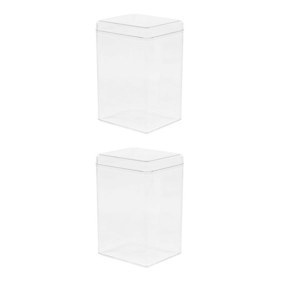 MLINS 2pcs Action Figure Display Box Exhibition Collection Box Figurine Model Display Box