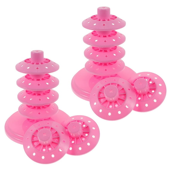 MLINS 2pcs Cake Pop Stand Multi-tiered Cake Pops Display Tower Table Lollipop Display Holder for Retail