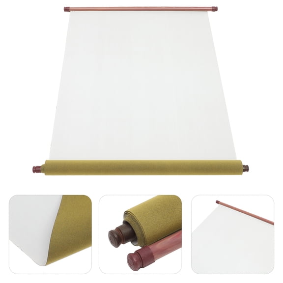 DINHEAROM Chinese Painting Drawing Mat Imitation Rice Paper 2Pcs 140.00X42.00X1.20CM