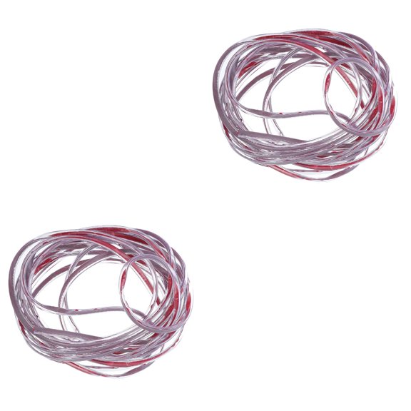 MLINS 2pcs Car Door Protective Strip Vehicle Door Guard Auto Anti Collision Sealing Strip