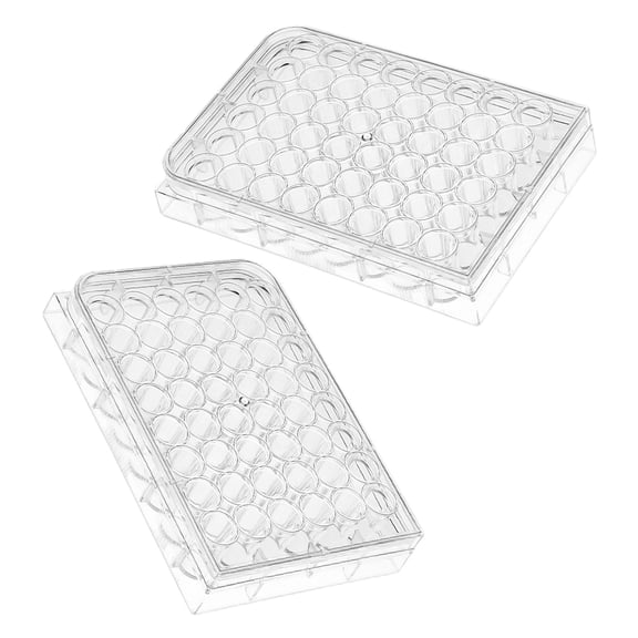 Transparent Polystyrene Culture Plate for Lab Use with Lid 48hole Design for Accurate Results