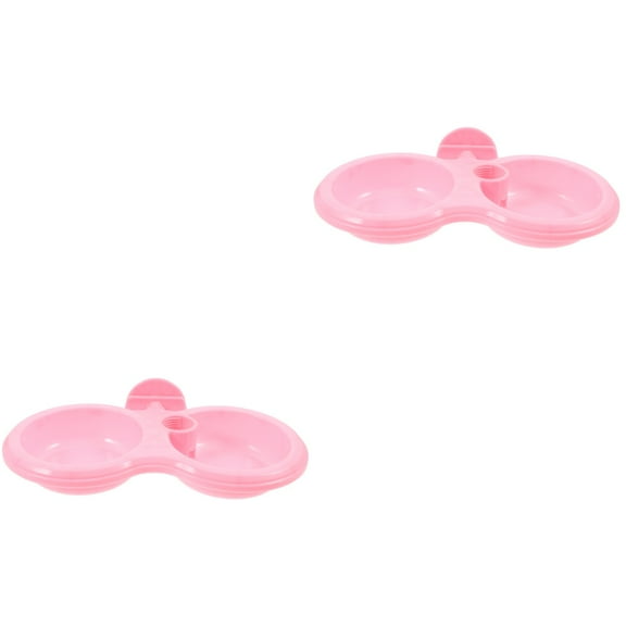 MLINS 2pcs Dog Bowl Dog Crate Dog Food Bowl Dog Crate Food Bowl Hanging Dog Bowl Food Container