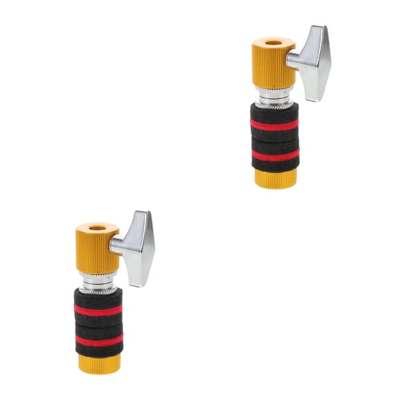 MLINS 2pcs Drum Set Hi-hat Clutch Professional Drum Set Hi Hat Clutch Pedal Felt Metal Cymbal Release Cymbal Clutch Accessory Replacement Drum Set Supply