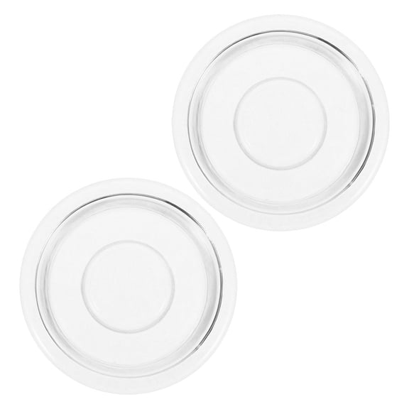 MLINS 2pcs Fermentation Pickle Jar Weights Wide Mouth Jar Glass Weights Glass Made Weights For Glass Fermenting Jar Replacement