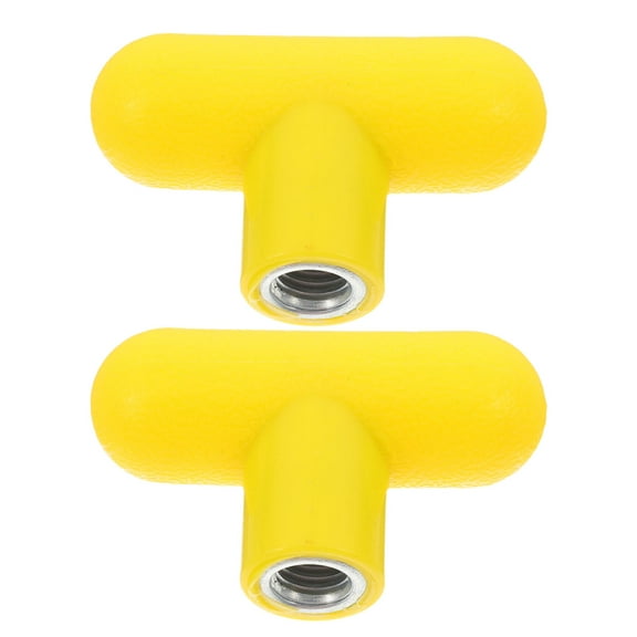 MLINS 2pcs Fitness Equipment Handle Grips Gym Replacement Handle Accessories For Men Gym Cable Grips Strength Training Equipment Attachments