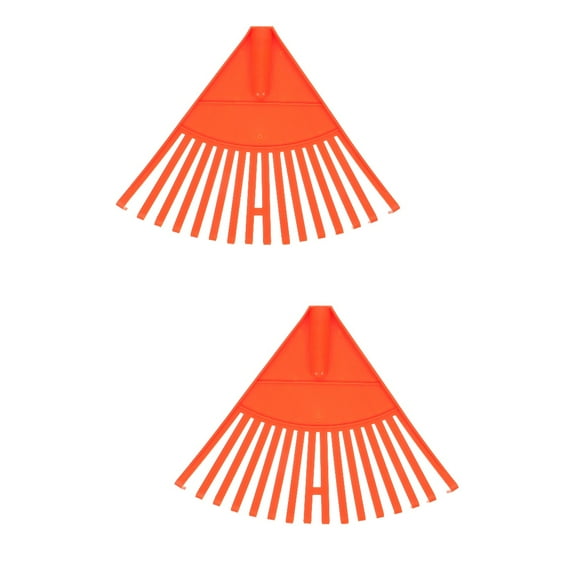 MLINS 2pcs Garden Rake Gardening Leaf Rake Garden Shrub Rake Small Rake for Garden
