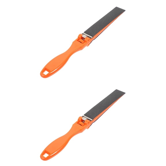 MLINS 2pcs Guitar Fret Polishing File Bass Guitar Sanding Tool Guitar Bass Luthier Tool