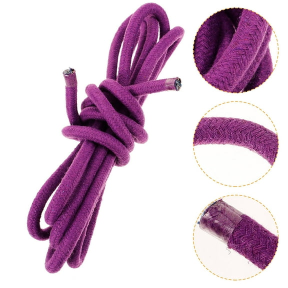 MLINS 2pcs Gymnastics Ropes for Rhythmic Training Portable Workouts Fitness Gym Enthusiasts Professional Athletes Competition