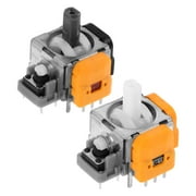 MLINS 2pcs Hall-Effect Joysticks Replacement Compatible with DualSense Controller 3D Analog Sensor Wheel Thumb Sticks Rocker Module Replacement Compatible with PlayStation 5 Controller