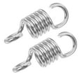 thumbnail image 1 of MLINS 2pcs Heavy Duty Hammock Chair Spring Hook Stainless Steel Suspension Hangers For Porch Swings Ceiling Mount Kit For Patio Swing, 1 of 8