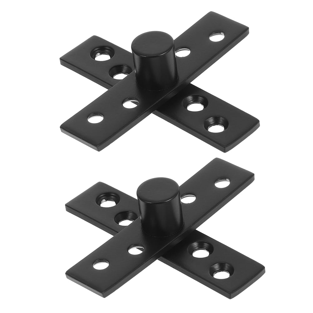 MLINS 2pcs Concealed Stainless Steel Pivot Door Hinges Heavy Duty 360 ...